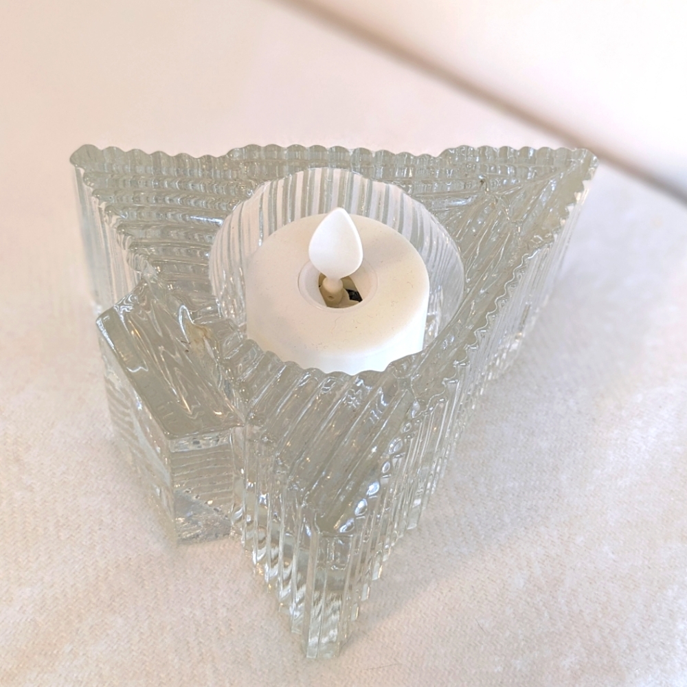 Vintage Avon Christmas Votive Holder